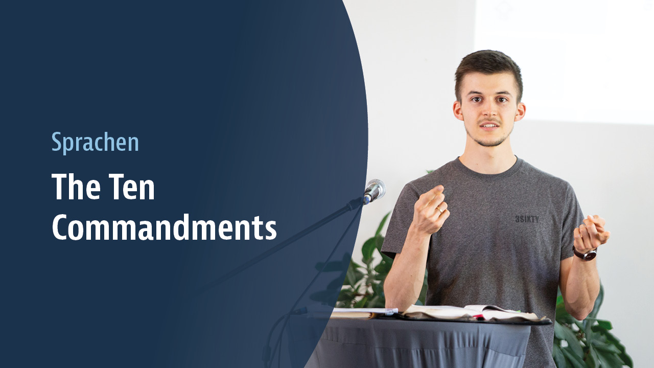 The Ten Commandments - BibelStudienKolleg
