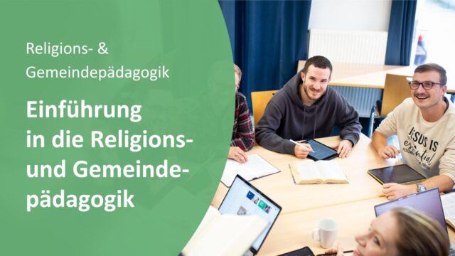 Einführung Religions- & Gemeindepädagogik