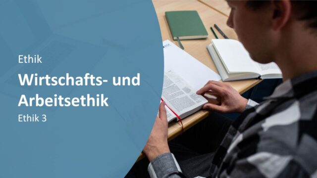 Wirtschafts- und Arbeitsethik
